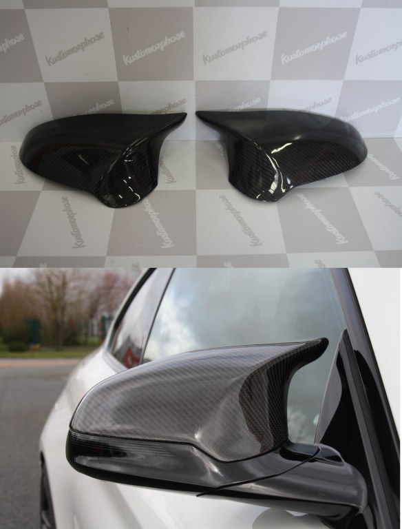 BMW Série 1 F20 - Coques de rétroviseurs type M Performance Fibre de  Carbone (2011 - 2017)