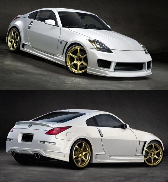 Kit carrosserie AMUSE pour NIssan 350Z, section avant - Togheishop