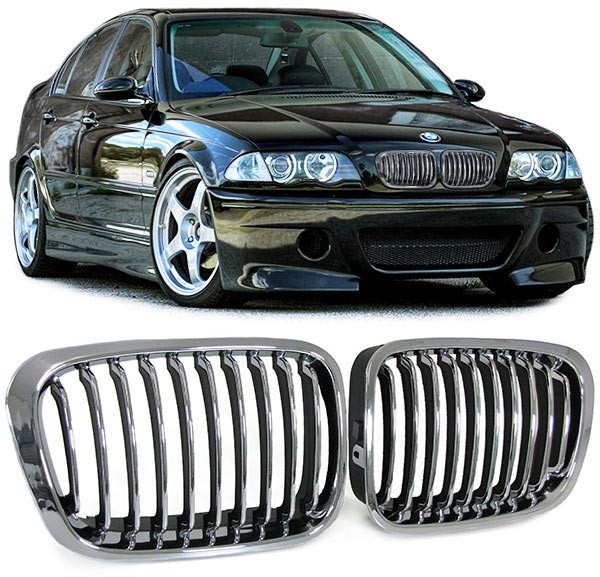 Grilles de calandre BMW E46 Phase 1 | Breizh Motorsport