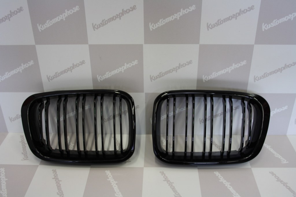 Grilles de calandre noires BMW Série 3 E46 type M3 (1998 - 2005)