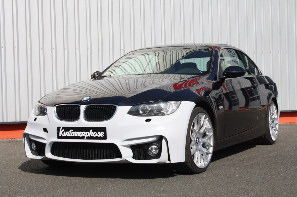 Pare choc avant pour BMW Série 3 E92 E93 phase 1 Look M4 avec emplacement