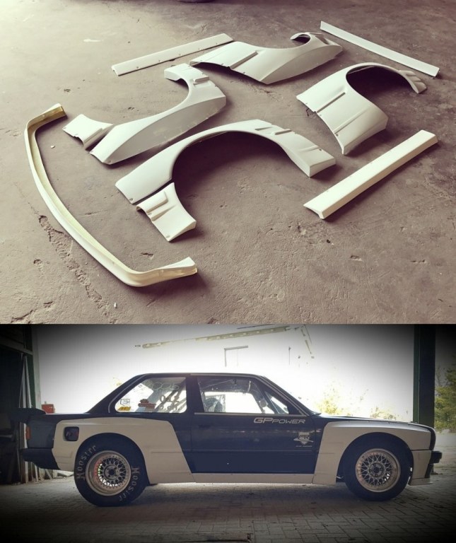 Kit-Carrosserie-BMW-E30-Coupé-type-Pandem-Rockey-Bunny-kustomorphose