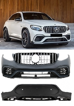 Bâche de voiture adaptée à Mercedes-Benz GLC Coupe 2015-actuel housse  d'intérieur avec poches de rétroviseurs € 190