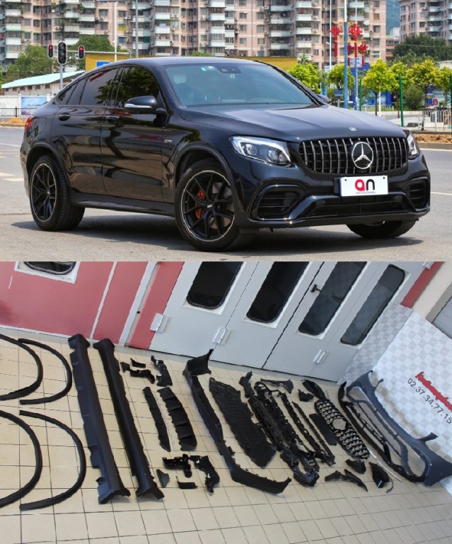 KYHATS Étagère De Colis De Coffre Arrière Rétractable De Voiture pour Benz  GLC X253 GLC200 260 300 350 2015-2021, imperméable Couverture De Sécurité