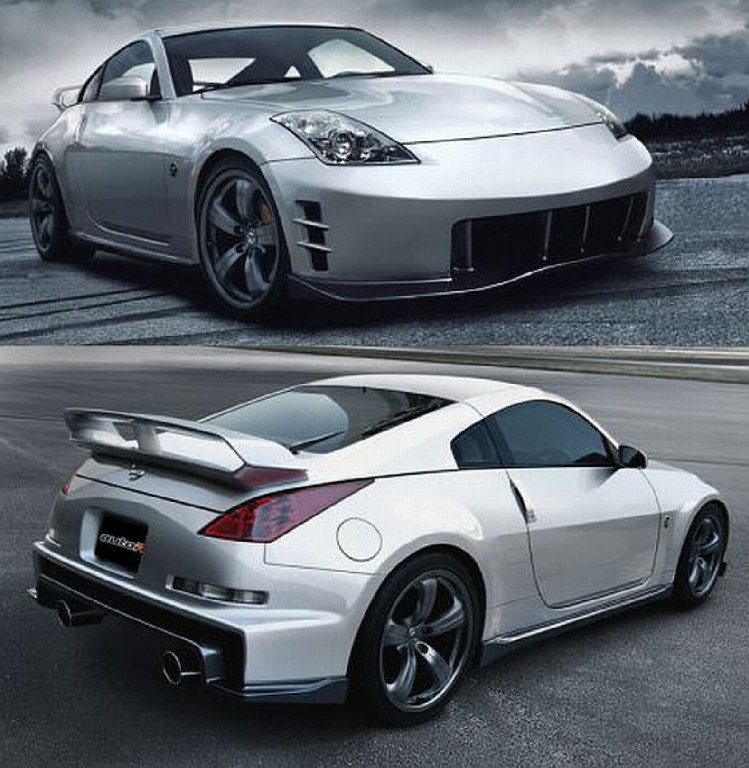 Kit carrosserie AMUSE pour NIssan 350Z, section avant - Togheishop