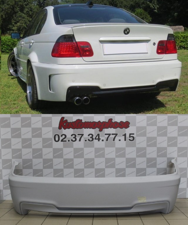 Pare choc ar E46 Look 1M Kustomorphose