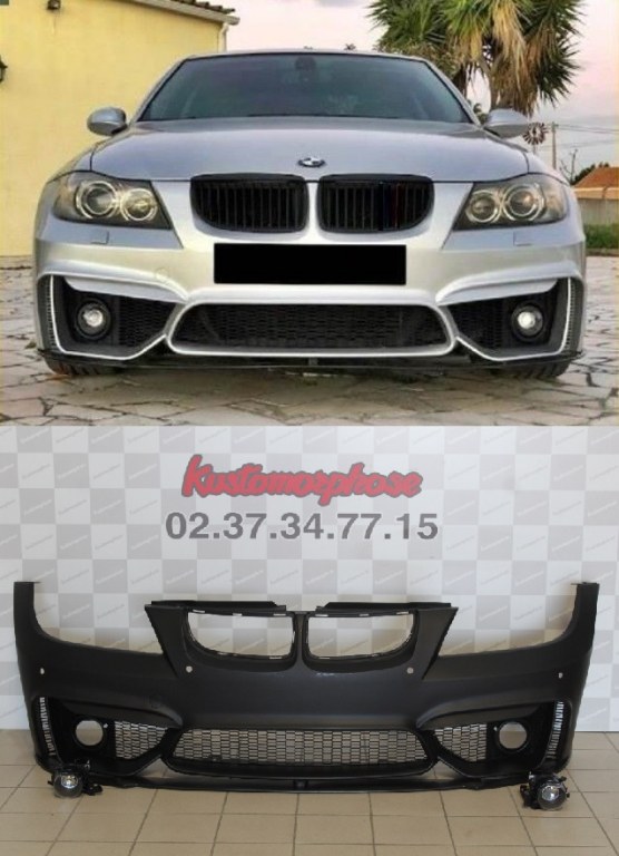 Lame pare choc avant Maxton pour BMW Serie 3 E90 et E91