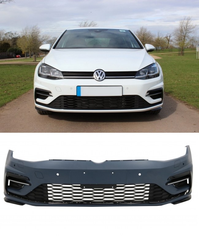 Pare-choc avant Golf 7.5 VII Facelift R Line