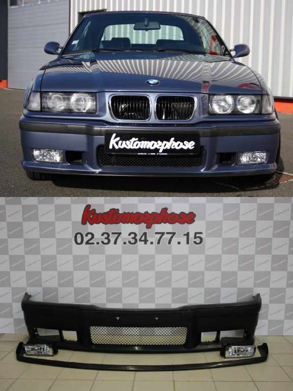 Grille de calandre chrome BMW Série 3 E46 berline phase 1 kustomorphose