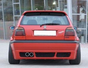 Jupe arrière Golf 3 RS