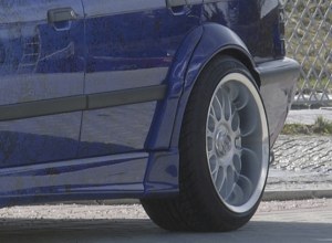 Paire d'extension d'aile arrière large pour BMW E36 Berline
