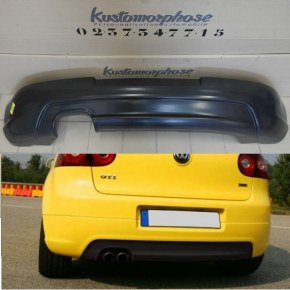 Pare choc arriere VW Golf 5 (V) look R32 double sortie protection 