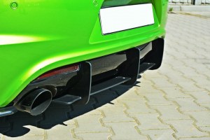 VW SCIROCCO R LAME CENTRAL DIFFUSEUR ARRIERE & LAME DU PARE CHOCS ARRIERE