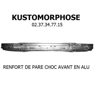 Renfort de Pare-chocs avant en alu BMW E46