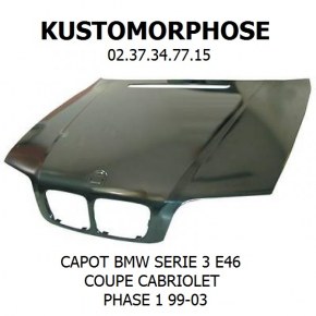 capot avant BMW E46 99-03 Coupé/CABRIO