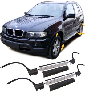 KIT DE MARCHE PIED POUR BMW X5 E53 1999-2006