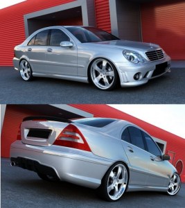 KIT CARROSSERIE W203 LOOK C63