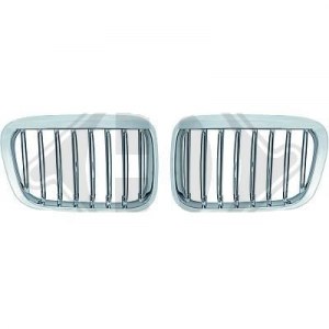 Grille de calandre chrome BMW Série 3 E46 Compact