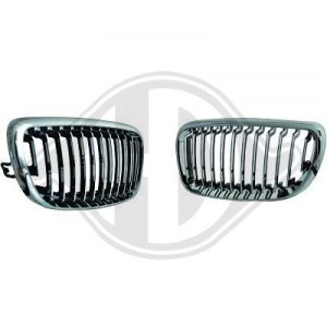 Calandre BMW serie 1 chrome phase 2 08-11