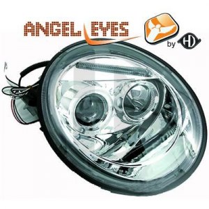 PHARES ANGEL EYES FOND CHROME VW NEW BEETLE (1998/05-2005)