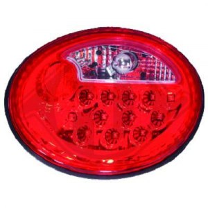 FEUX A LEDS CRISTAL/RED VW NEW BEETLE (1998/05-2005)