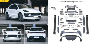 Kit Carrosserie conversion Facelift look 2023 pour Porsche Macan 95 B 2014-2019