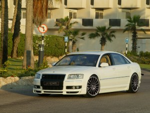 Rajout de pare choc av  Audi A8 D3 (4E) 2002 a 2005 