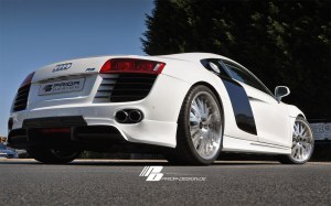 rajout de pare choc ar audi R8 Prior Design