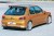 Pare choc arrière simple sortie d'échappement "Mygale" Esquiss'Auto pour Peugeot 306 3 et 5 portes avec extension