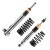 Mercedes 190 W201 suspension combinés fileté KW V3 Classic noir