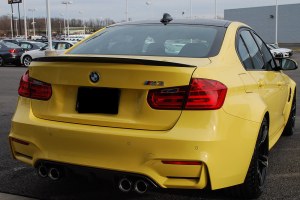 Aileron becquet carbone BMW M3 Coupé F80