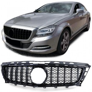 Calandre GT-R AMG Panamericana noir pour Mercedes W218 2011-2014