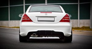 PARE-CHOCS ARRIERE MERCEDES SLK R170 LOOK C63 AMG