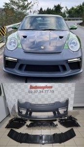 Pare choc avant Porsche 997 look 991.2 GT3