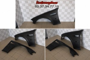 Paire d'aile avant en tole pour véritable BMW M3 E46 OEM