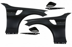 Aile avant look C63 AMG pour Mercedes C W205 berline et C205 coupé cabriolet