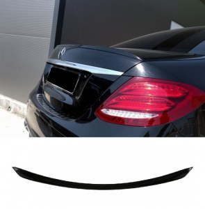 Aileron becquet de coffre noir brillant Mercedes classe E W213