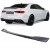 Aileron Becquet Ducktail pour Audi A5 Coupé Sportback à partir de 2016 noir brillant