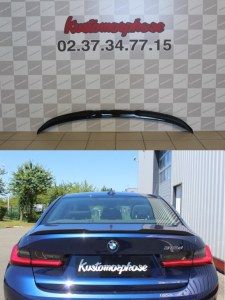 Becquet spoiler de coffre carbone type M3 BMW série 3 G20 et M3 G80