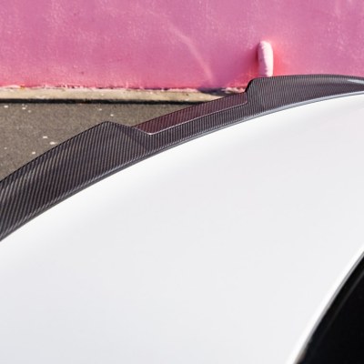 Aileron de coffre arrière SOOQOO en fibre de carbone - Compatible avec BMW M5 (G90-G60)