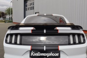 Aileron de coffre pour Ford Mustang look shelby GT500 avec Flap