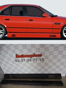 Bas de caisse avec prise d'air BMW E34