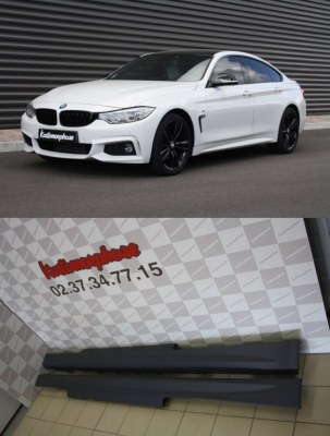 Paire de bas de caisse BMW F36 Gran Coupé Pack M 