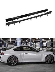 Bas de caisse latéraux en fibre de carbone SOOQOO – compatibles avec la BMW M (G87)