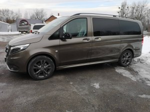 Bas de caisse Mercedes Classe V Vito W447 ST Line Châssis court Double porte latéral 