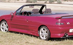 Bas de caisse "Mistral" Esquiss'Auto pour peugeot 306 cabriolet