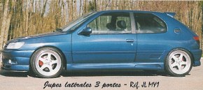 Bas de caisse "Mygale" Esquiss'Auto pour peugeot 306 3 portes