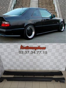 Bas de caisse type AMG pour Mercedes classe E W124 coupé
