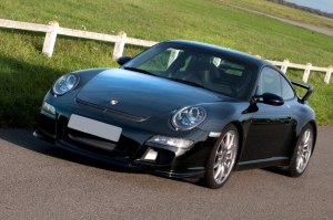 Pare chocs avant Porsche 997 look GT3 MK1 avec option lave phares