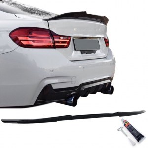 Aileron BMW Série 4 F32 noir brillant M4 look